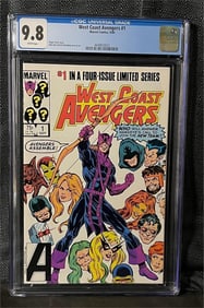 West Coast Avengers 1 CGC 9.8
