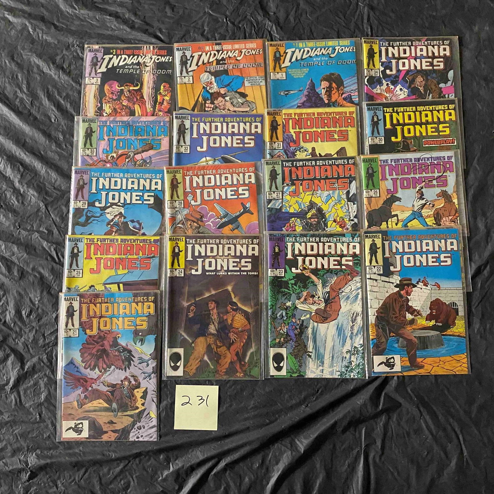 Marvel Comics Indiana Jones Bronze Age Comic Books (1 of 1)