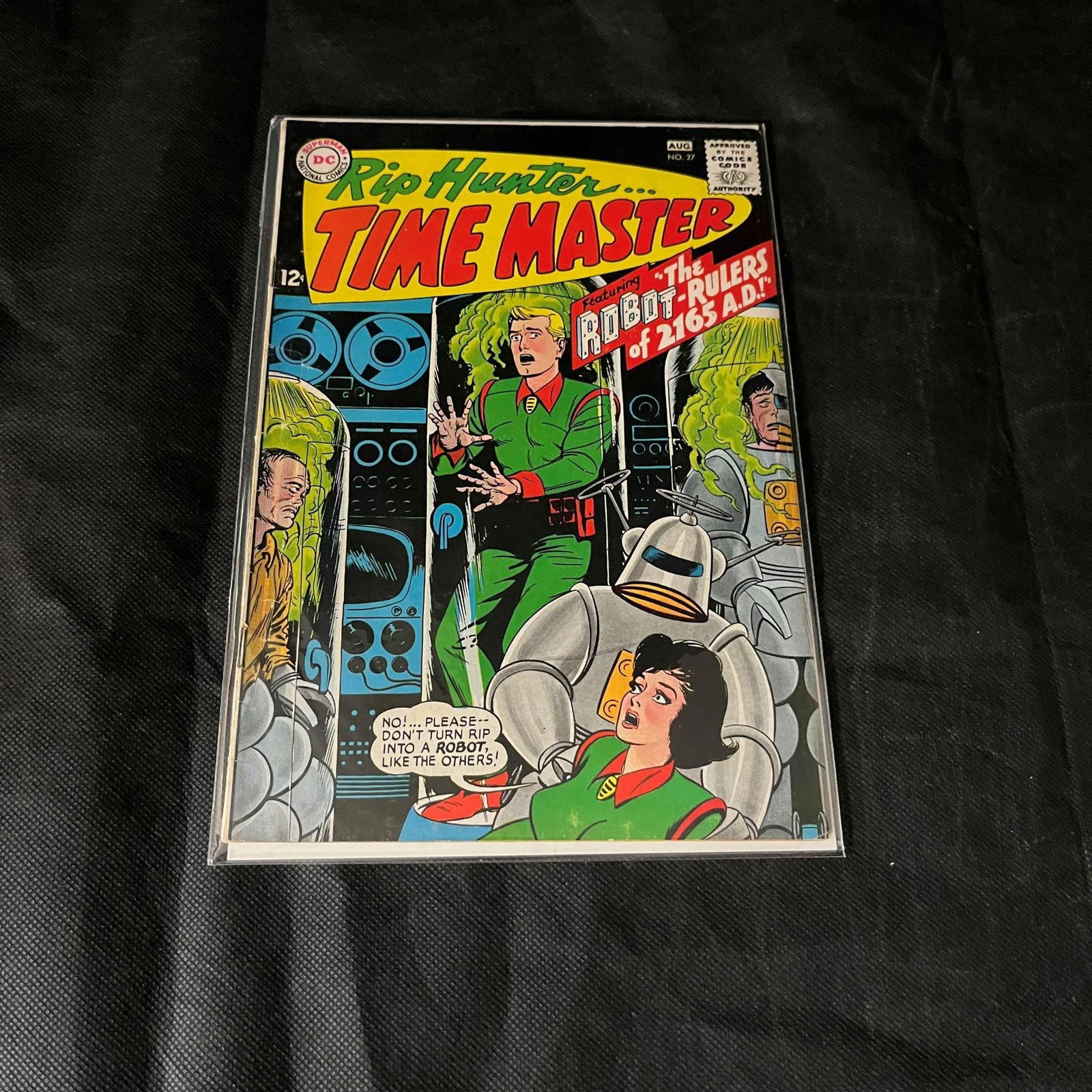 DC Comics Rip Hunter Time Master 27 Silver Age (1 of 1)