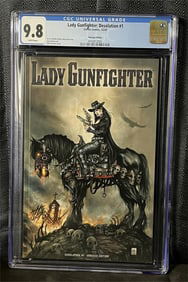 Lady Gunfighter Homage Ed. Variant CGC 9.8