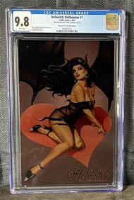 Hellwitch Risque Heart Foil Ed. #24/25 CGC 9.8