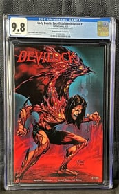 Lady Death Devilock Rookie Card Ed. #27/50 CGC 9.8