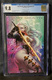 Lady Death Naughty Threat Cutter Ed. CGC 9.8
