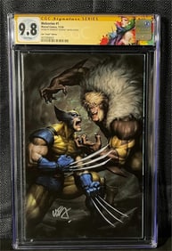Wolverine 1 Lim Virgin Ed. Signed By Lim CGC 9.8