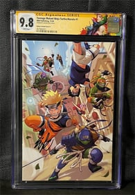 TMNT/ Naruto Comic Signed by Ejikure CGC 9.8