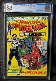 Amazing Spider-man 129 1st Punisher CGC 8.5