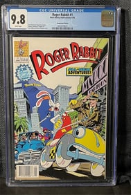 Roger Rabbit 1 Rare Newsstand Edition CGC 9.8