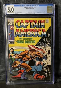 Captain America 121 Origin Re-told CGC 5.0