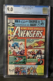 Avengers Annual 10 1st app Rogue CGC 9.0