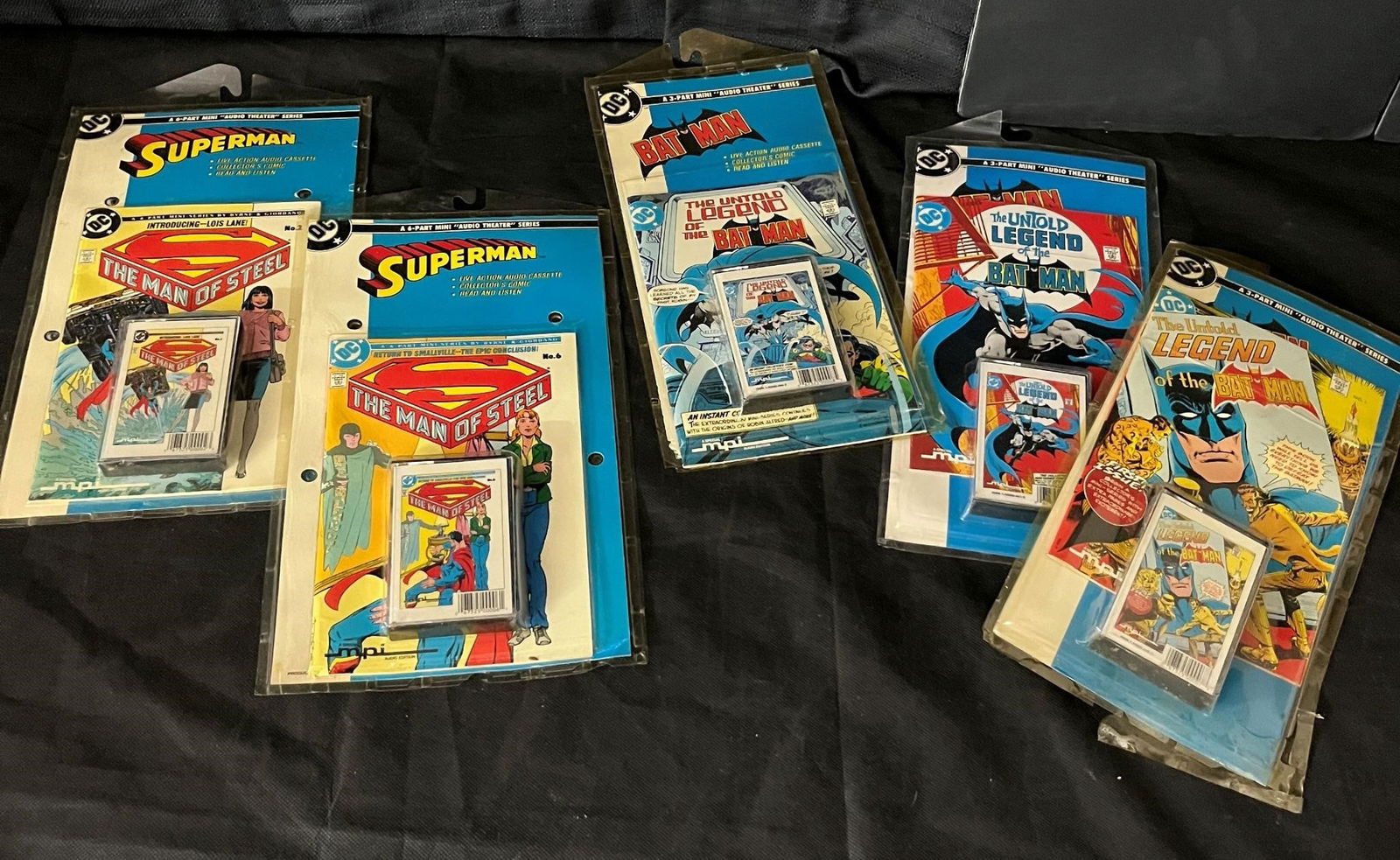 DC Comics Unopened Bronze Age Cassette Comics: We ship in-house! We ship internationally. We also offer pick up and we offer a discount for cash payments. Please look at pictures carefully to determine what you believe are the condition of each lo