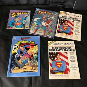 DC Comics Bronze Age Superman Collectibles, record