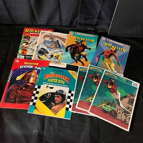 Dave Stevens Art Rocketeer Collectibles Lot