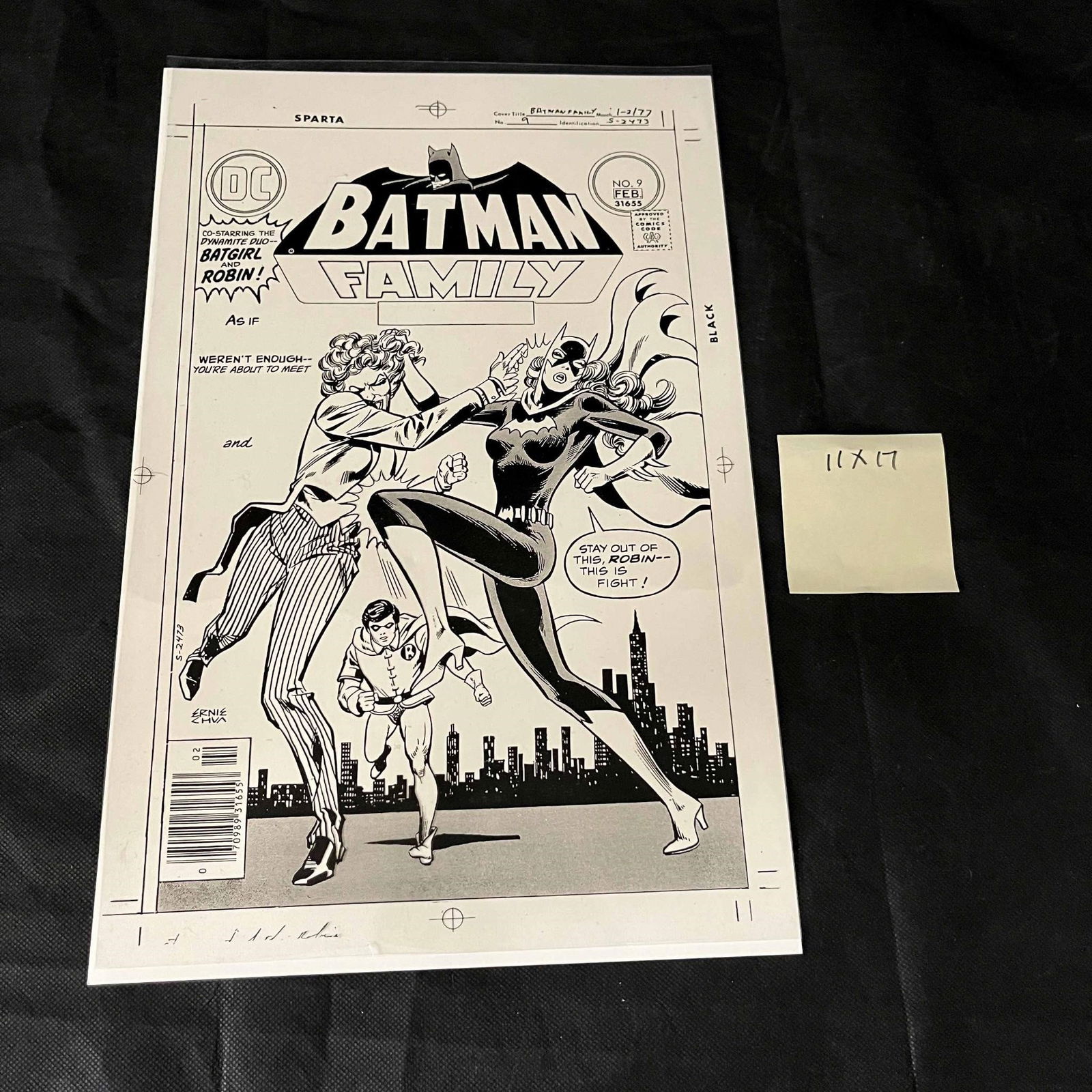 Batman Family 9 Cover Printing Proof (1 of 1)