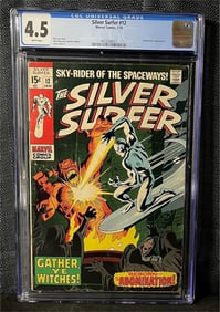 Silver Surfer 12 CGC 4.5 Marvel Bronze Age