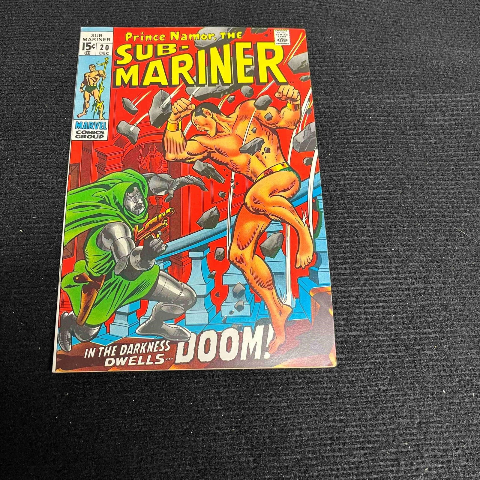 Sub-Mariner 20 vs. Dr. Doom Marvel Bronze Age (1 of 2)