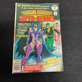 DC Super-stars 17 1st App Huntress DC Bronze Age