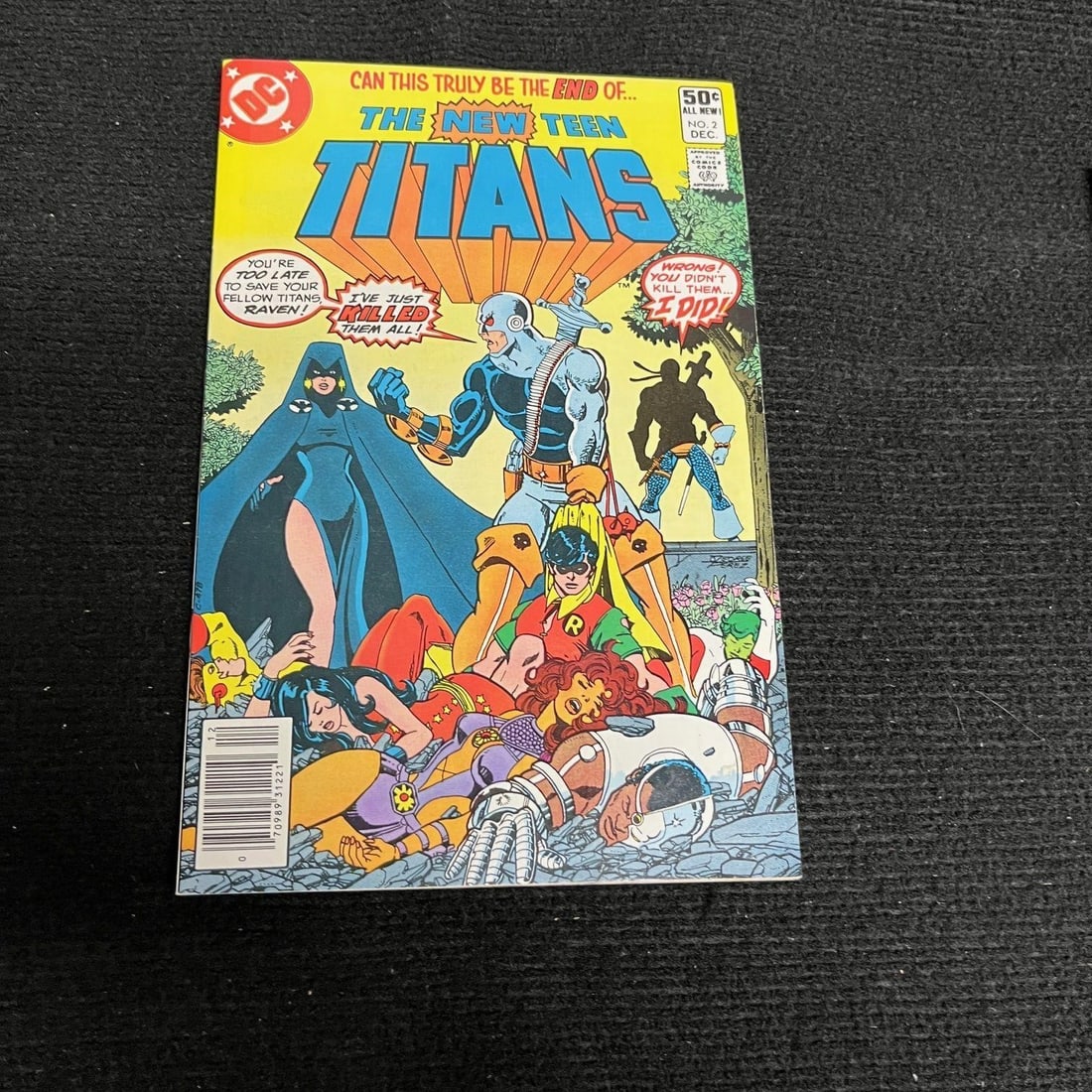 New Teen Titans 2 1st app Dethstroke Key DC Comic (1 of 1)