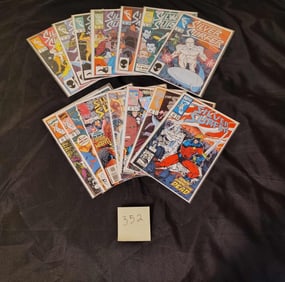 Marvel Comics Silver Surfer Copper Age Comic Books