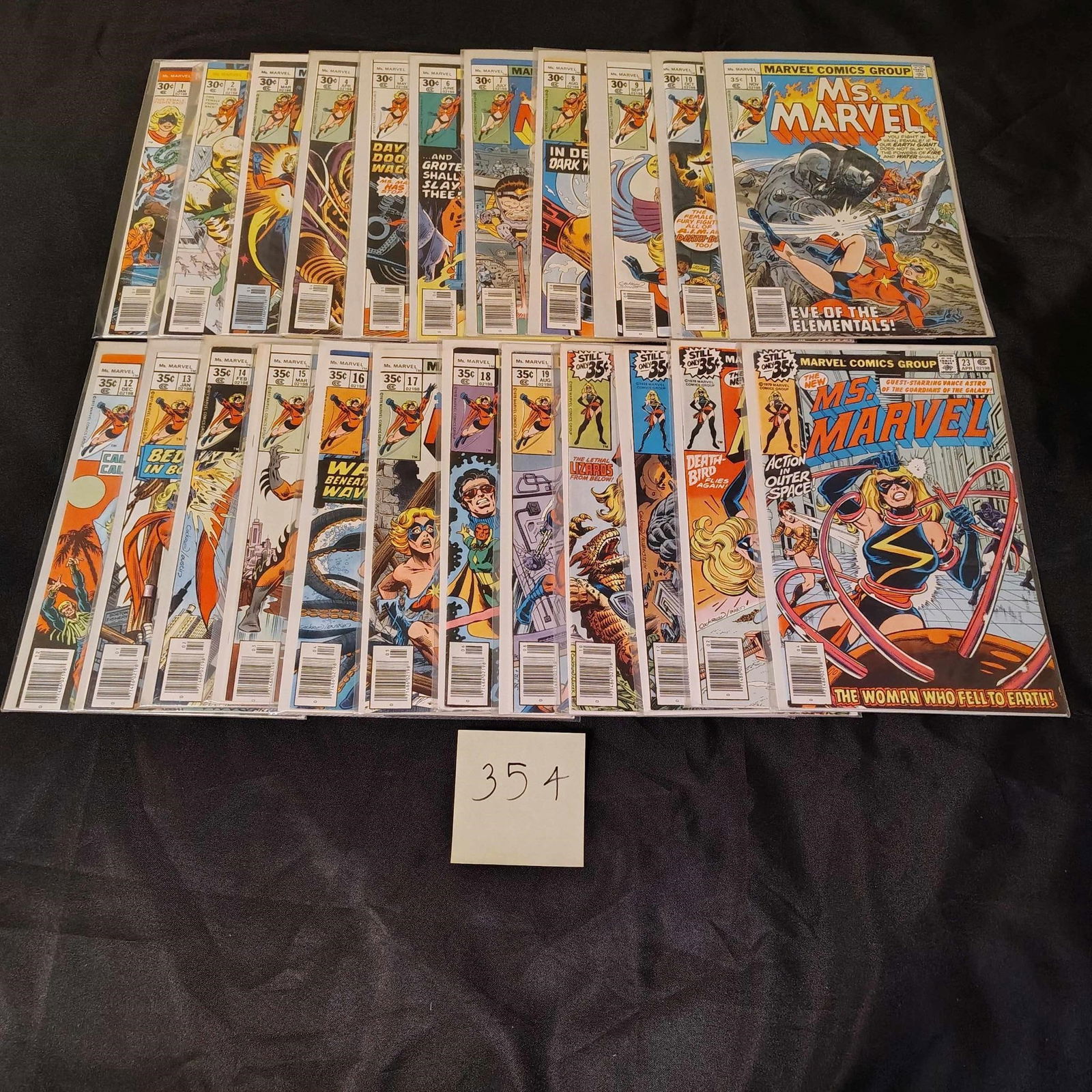 Marvel Comics Ms. Marvel Bronze Age Comic #1-23 (1 of 1)