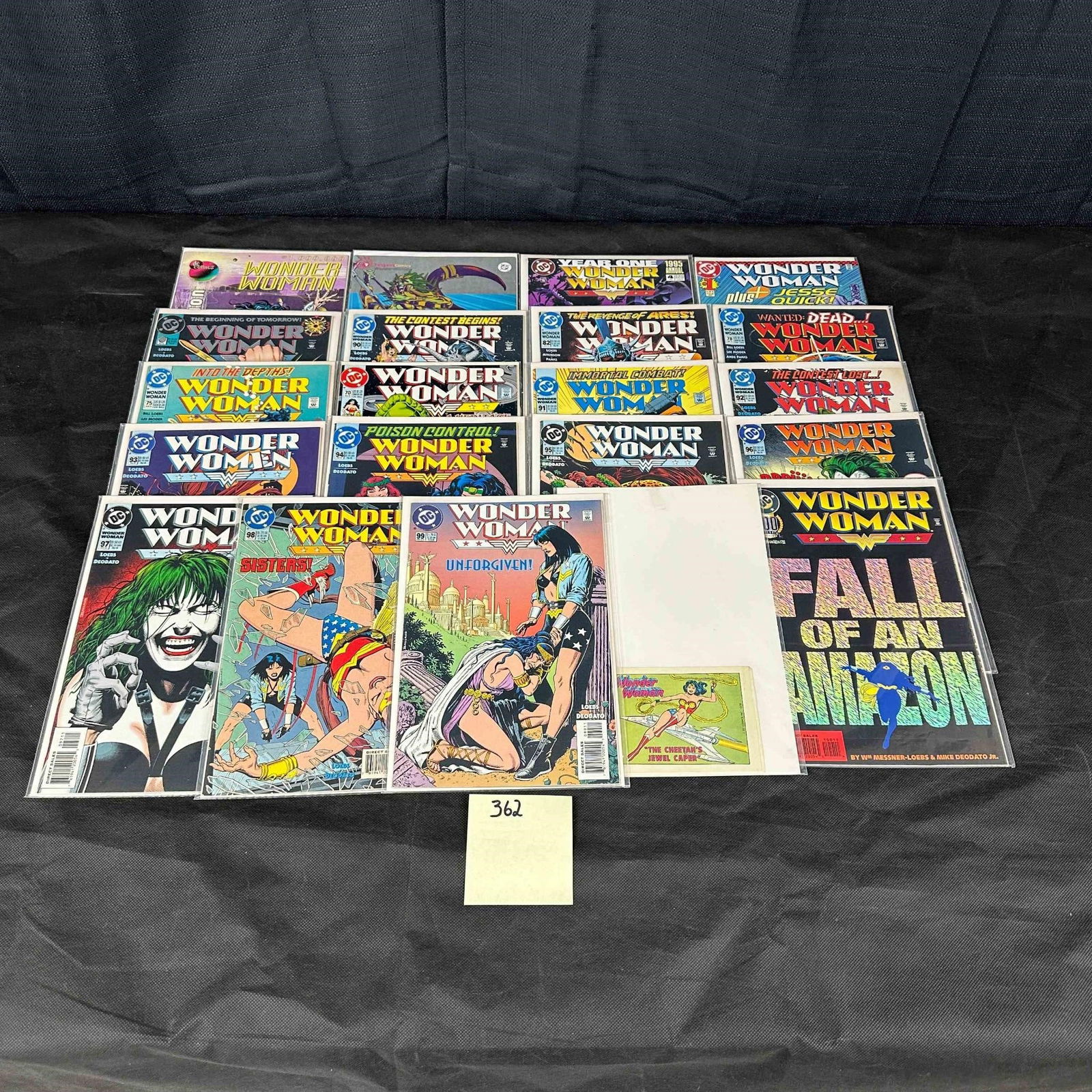 DC Comics Wonder Woman Comic Books: We ship in-house! We ship internationally. We also offer pick up and we offer a discount for cash payments. Please look at pictures carefully to determine what you believe are the condition of each lo