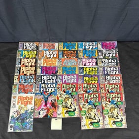 Marvel Comics Alpha Flight Comic Books
