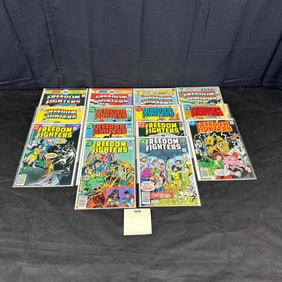 DC Comics Freedom Fighters Bronze Age Comic Books