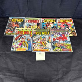 Marvel Comics Red Wolf Bronze Age Comic Books