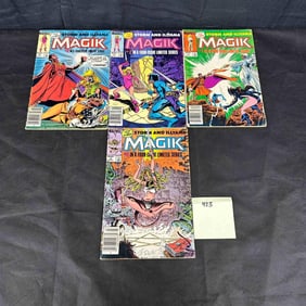 Marvel Comics Magik 1-4 Copper Age Comic Books