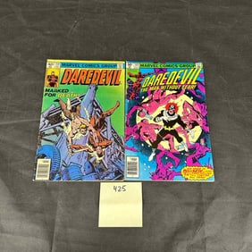 Marvel Comics Daredevil 159 & 169 Frank Miller Art