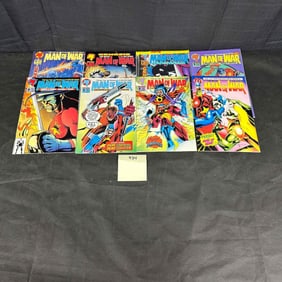 Man of War #1-8 Modern Malibu Comics