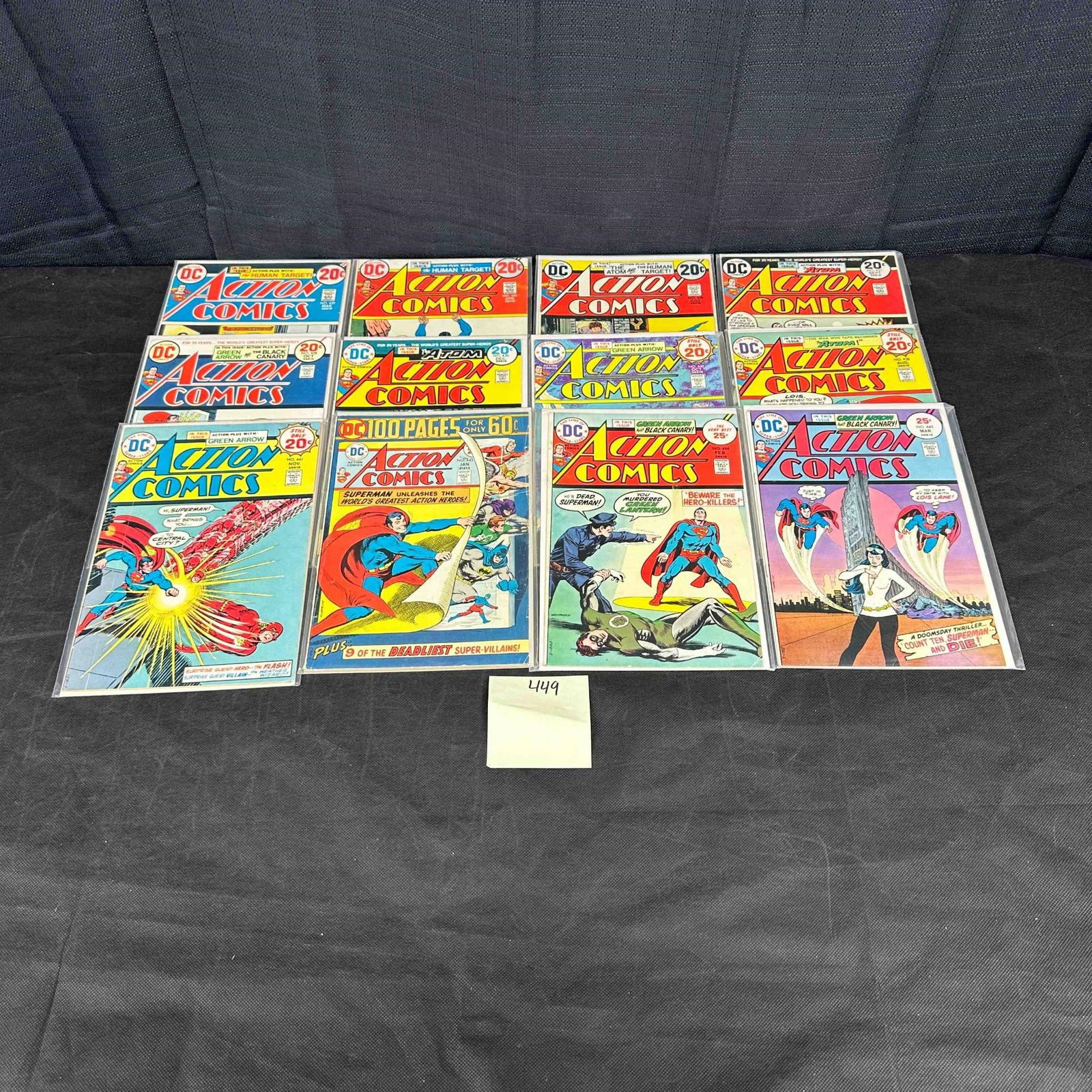 Action Comics DC Bronze Age Lot (1 of 1)
