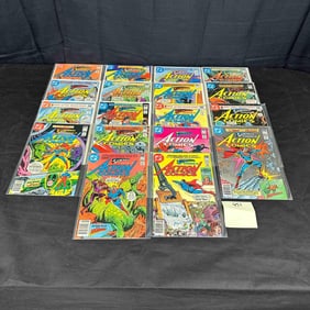 Action Comics DC Bronze Age with Newsstands