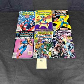 Captain America Marvel Comic Lot