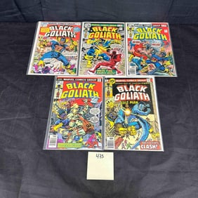 Black Goliath #1-5 Marvel Bronze Age Comics