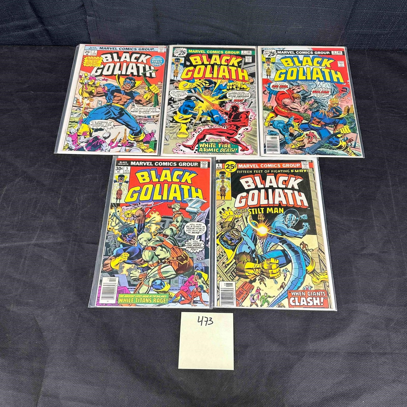Black Goliath #1-5 Marvel Bronze Age Comics (1 of 1)