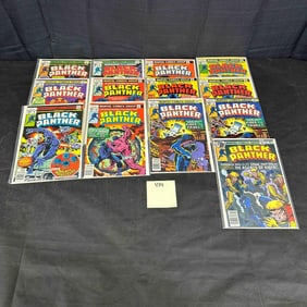 Black Panther #2-12 w Newsstands Bronze Age Marvel