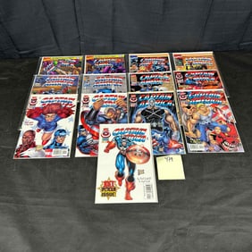 Modern Captain America Comics w/ #1