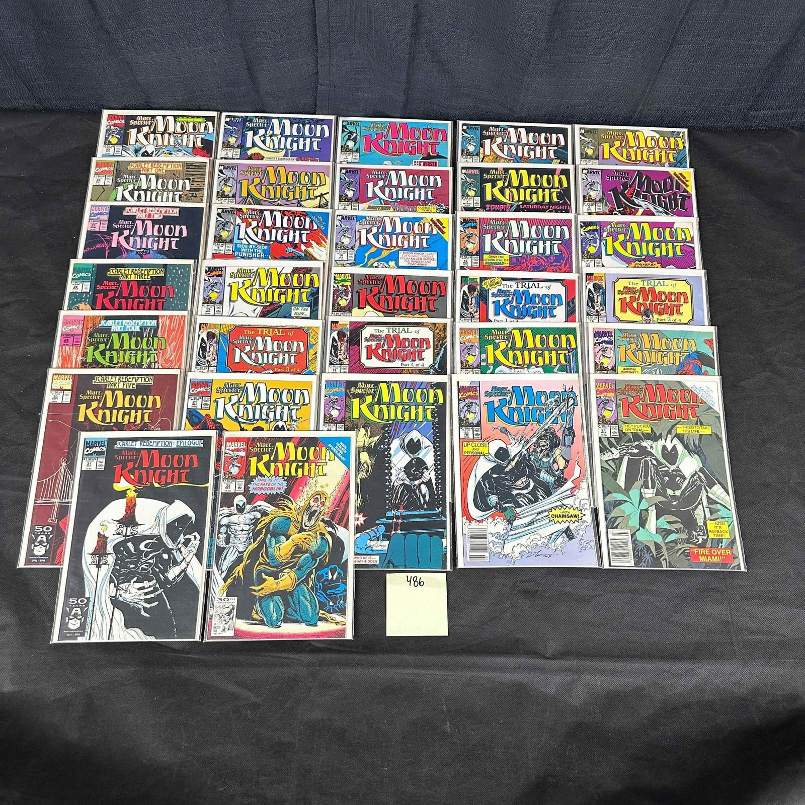 Marc Spectre Moon Knight Comics w/ #1 (1 of 1)