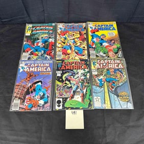 Captain America Copper Age Comic Lot
