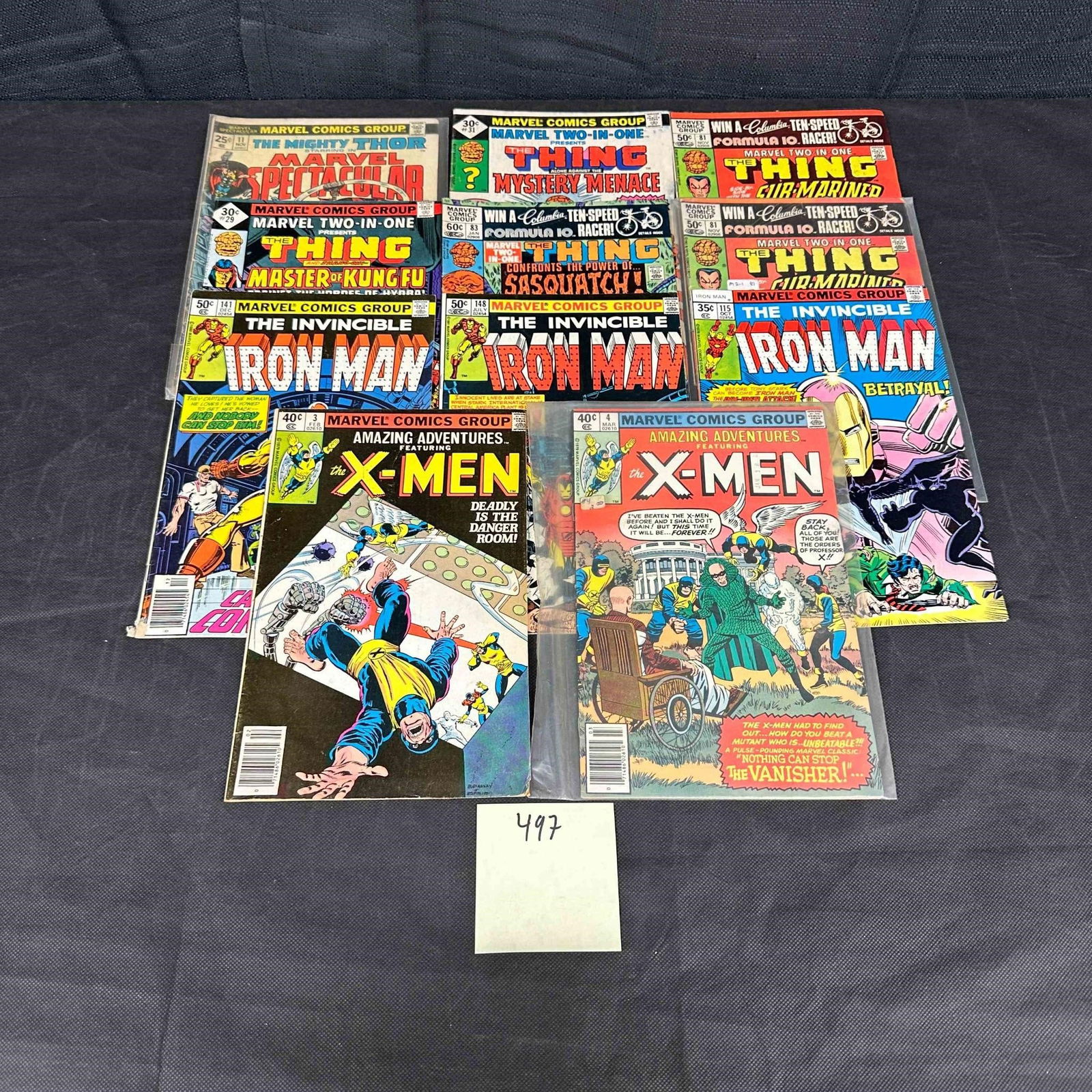 Mix of Marvel Bronze Age Comic Books: We ship in-house! We ship internationally. We also offer pick up and we offer a discount for cash payments. Please look at pictures carefully to determine what you believe are the condition of each lo