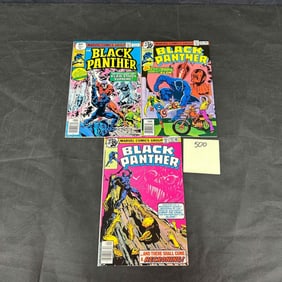 Black Panther 13-15 Marvel Bronze Age Comic Books