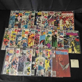 Marvel Comics Defenders Bronze Age Comic Books