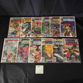 Marvel Comics Defenders Bronze Age Comic Books