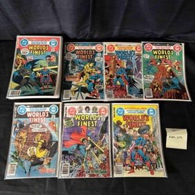 DC Comics World's Finest Bronze Age Comic Books
