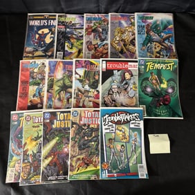 Mix of DC Modern Age Comic Books
