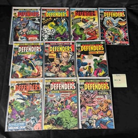 Marvel Comics Defenders Bronze Age Comic Books