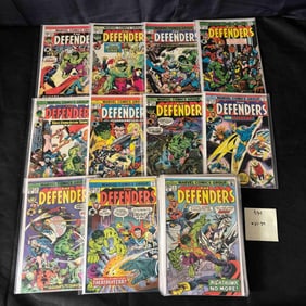 Marvel Comics Defenders Bronze Age Comic Books
