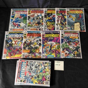 Marvel Comics Defenders Bronze Age Comic Books