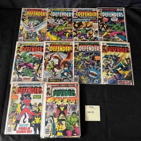 Marvel Comics Defenders Bronze Age Comic Books