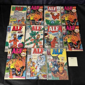 Marvel Comics Alf Copper Age Comic Books